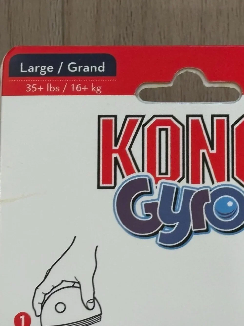 KONG Gyro treat dispenser